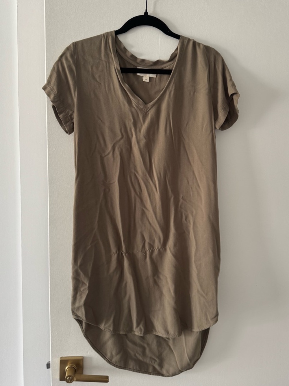 cloth & stone V-Neck Short Sleeve dress